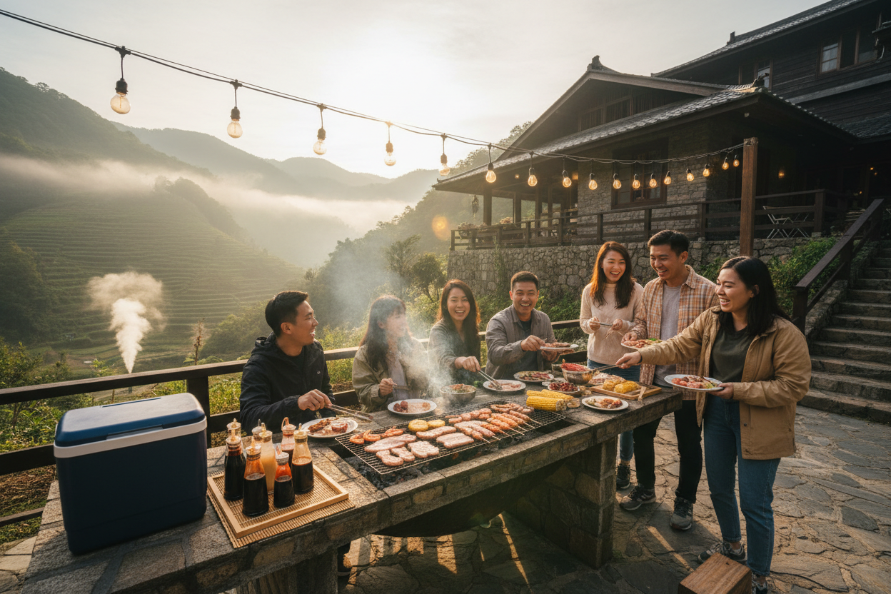 苗栗到府烤肉推薦｜愛烤PRO專業代烤｜山城溫泉民宿包棟聚會首選