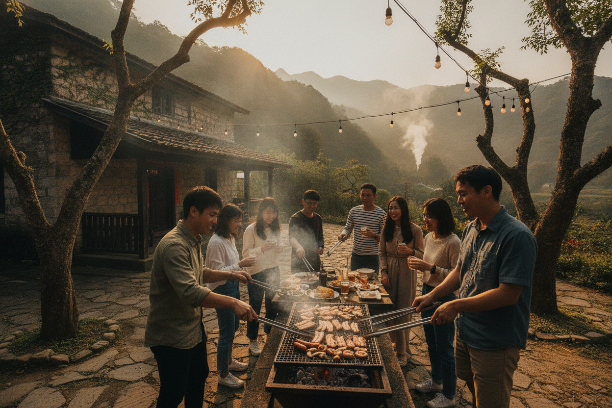 民宿包棟烤肉